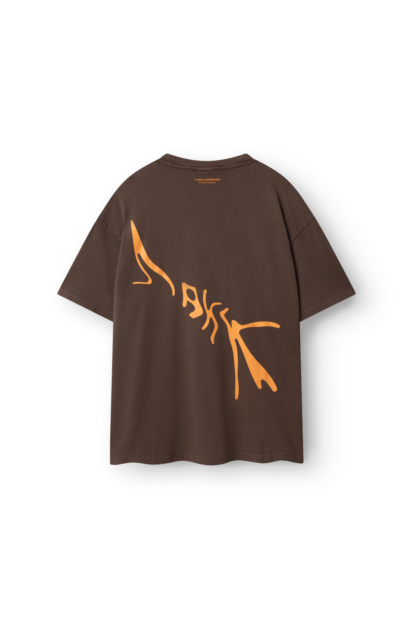 ARKK Apparel Liquid Boxy Tee | Cocoa Orange T-Shirt